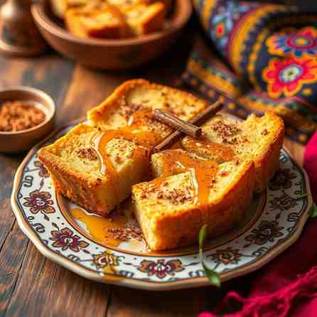 Salvadoran Torrejas - Fried Bread Pudding Recipe